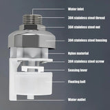 Kalsten | Mini Float Valve | Automatic Water Level Control | Stainless Steel | 10–150 PSI | Compact