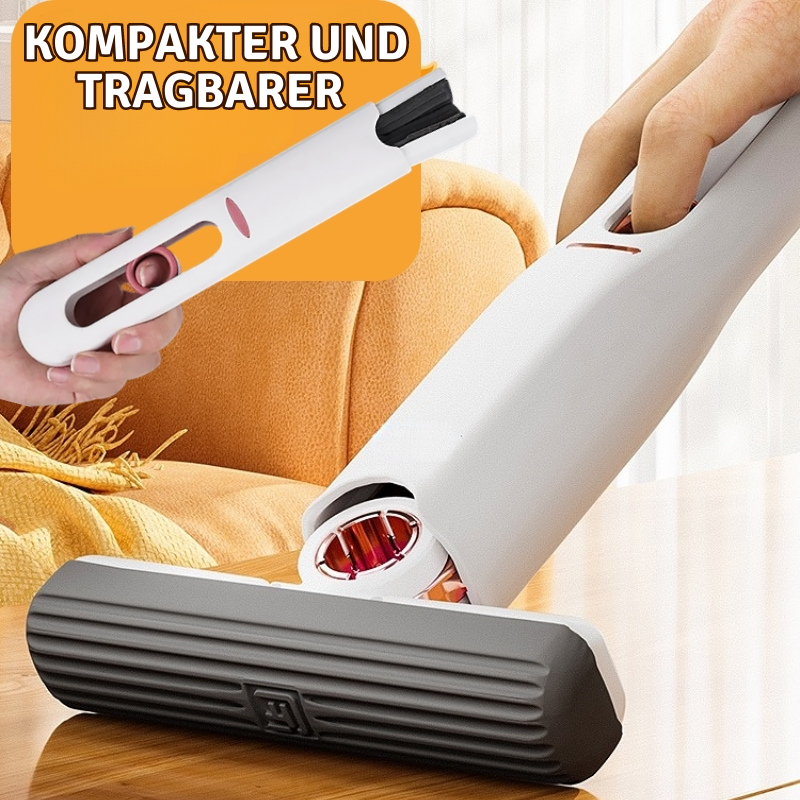 Optimized Product Title: "Kompakter Bodenwischer mit Sprühfunktion – Waschbare Pads für mühelose Reinigung" 

This title includes relevant keywords while emphasizing the product's features, making it more appealing for Google Shopping.