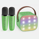 Karaoke Machine Bluetooth Portable Speaker Wireless Microphones