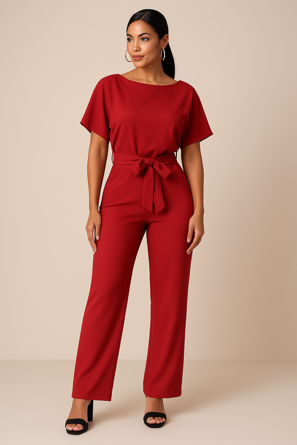 Lavinia – Minimalist Wide-Leg Jumpsuit