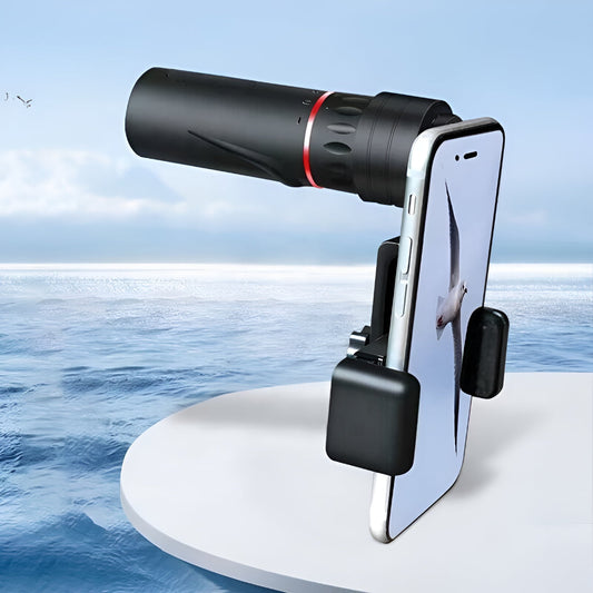 Monocular Telescope – Compact Design, Waterproof & Phone Holder Mount