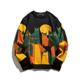Enhanced Product Title: **Toni™ Katzen Crew Pullover für Damen – Stylischer und Bequemer Pullover mit Katzenmotiv**

This title includes keywords that potential customers might search for, such as "Damen" (women), "stylisch" (stylish), and "bequem" (comfo