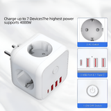 Optimized Product Title: **7-in-1 Würfel-Steckdosenleiste mit USB & Type-C – Multifunktionale Ladestation für Zuhause und Büro**  

This title includes relevant keywords while maintaining clarity and appeal for potential customers.