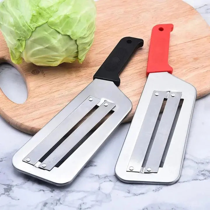 Multifunctional Vegetable Cutter – Stainless Steel Blade, Non-Slip Handle & Slicer Chopper