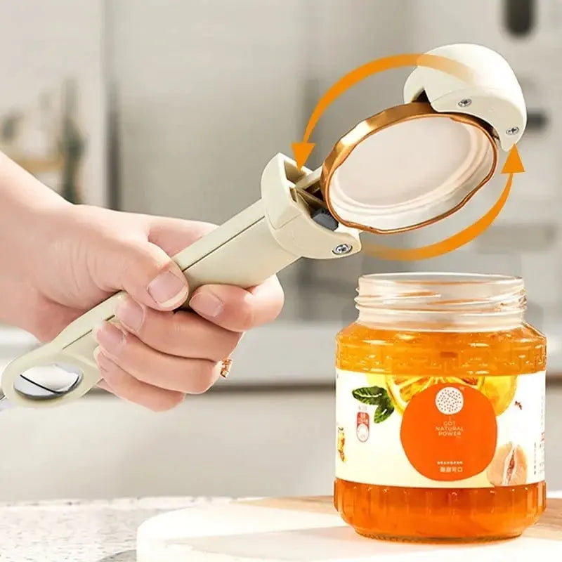 Optimized Product Title: **Multifunktionaler Magnet-Dosenöffner – Sicheres, müheloses Öffnen für Konservendosen, Flaschen und mehr** 

This title includes relevant keywords while highlighting the product's multifunctionality and safety features, making it