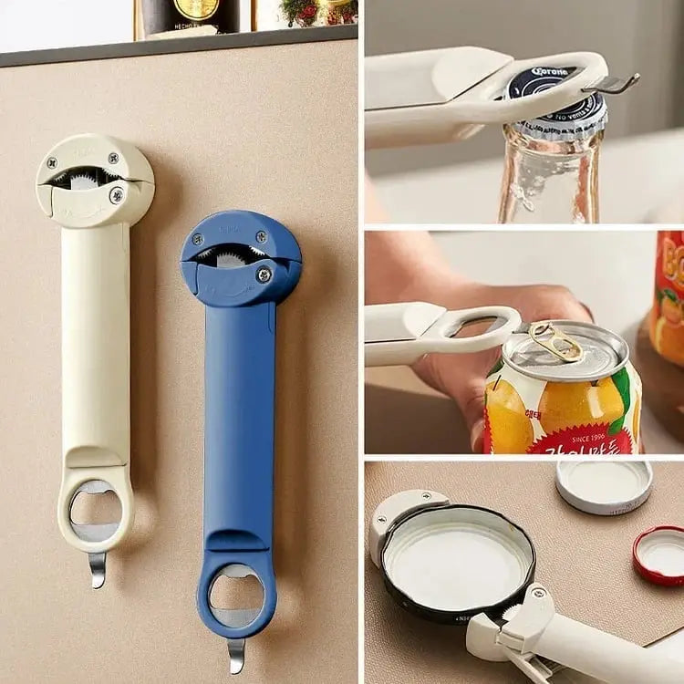 Optimized Product Title: **Multifunktionaler Magnet-Dosenöffner – Sicheres, müheloses Öffnen für Konservendosen, Flaschen und mehr** 

This title includes relevant keywords while highlighting the product's multifunctionality and safety features, making it