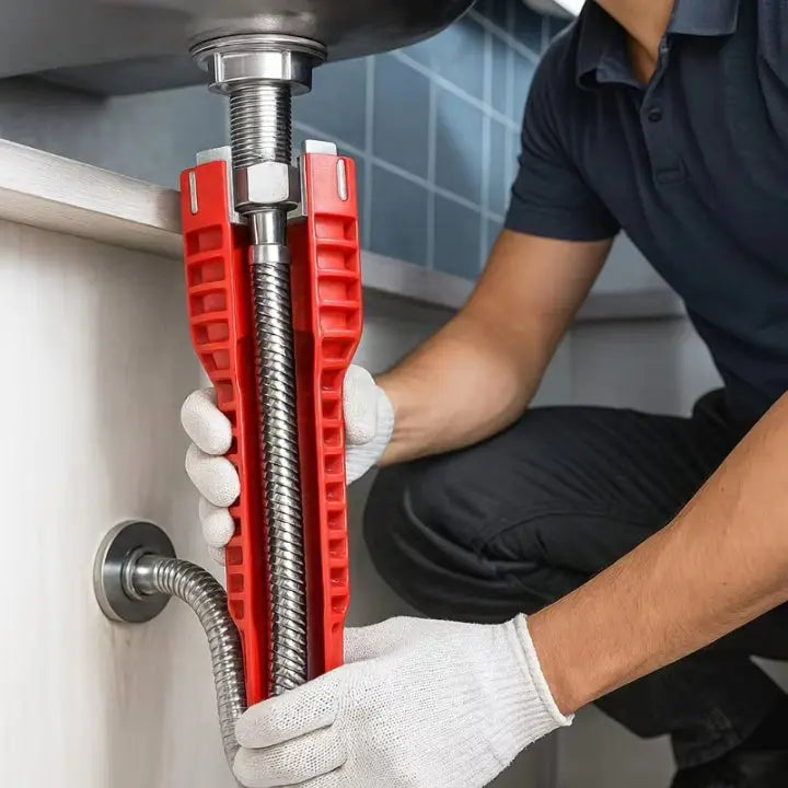 Enhanced Product Title: **Multifunctional Siphon Key Tool - Versatile Plumbing Wrench for Easy Drain Maintenance & Repair** 

This title includes relevant keywords that can improve visibility on Google Shopping while clearly describing the product's purpo