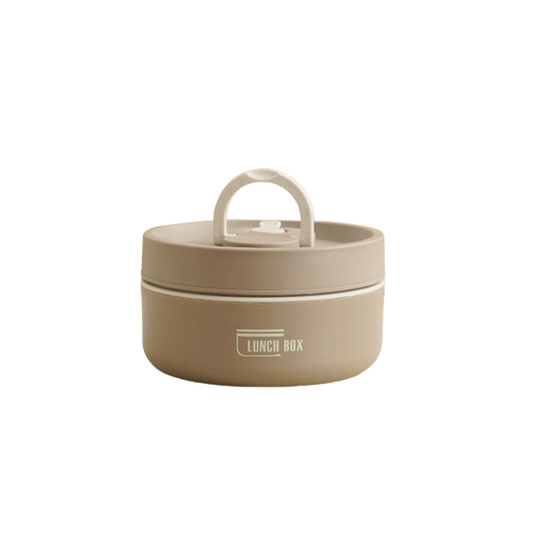 ThermoBox insulated lunchbox - Brown Small