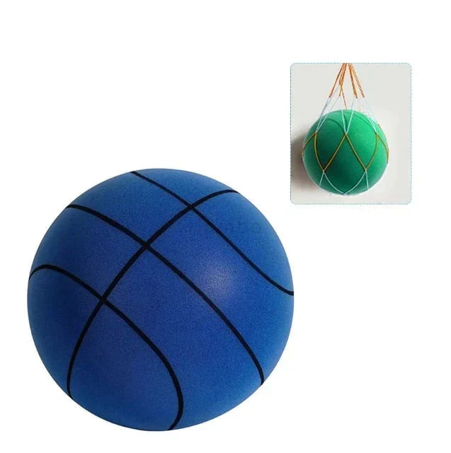 SilentBounce silent basketball in blue