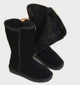 Sofia Suede Shearling-Lined Women's Boots
