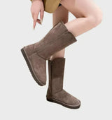 Sofia Suede Shearling-Lined Women's Boots