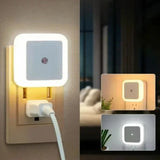 LED Plug-In Night Light – Auto Light Sensor, 0.5W & Warm/Cool White