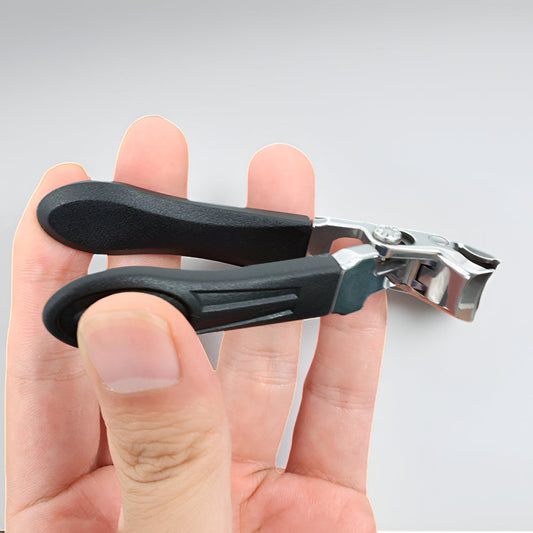 Nail Clippers – Stainless Steel, Fingernail Cutter & Easy Grip Handle