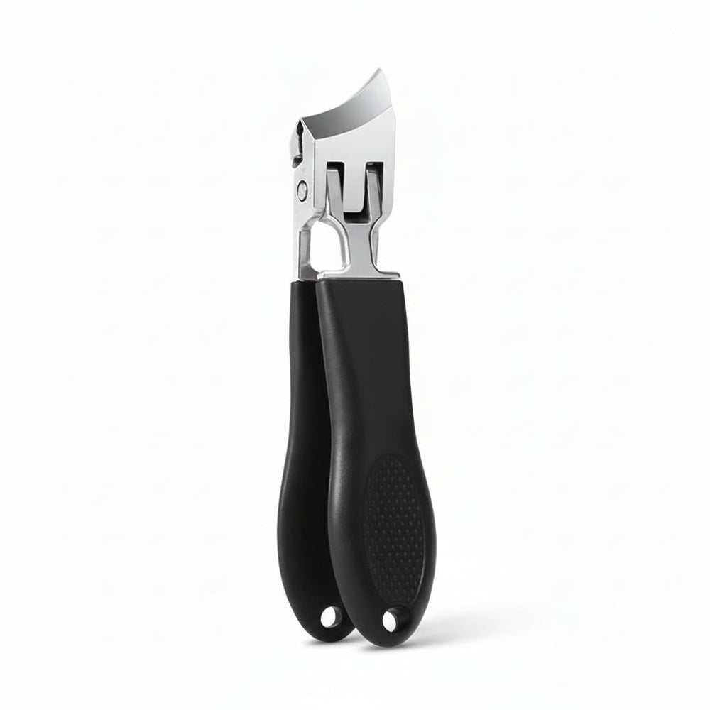Nail Clippers Wide Jaw Stainless Steel Anti Splash Catcher