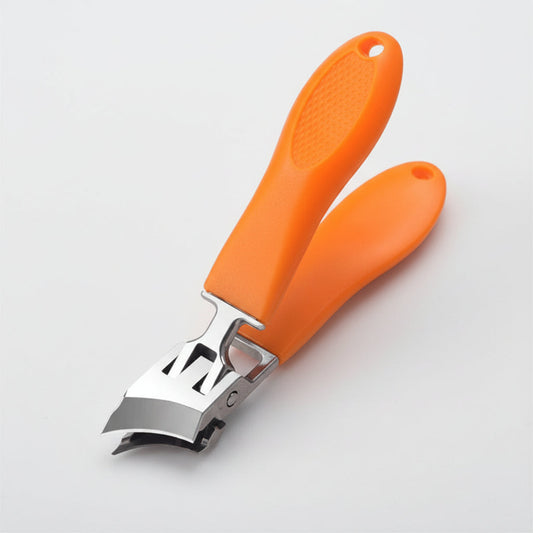 Nail Clippers – Wide Jaw, Stainless Steel & Splash-Proof Catcher