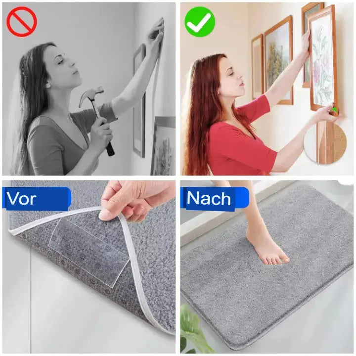Enhanced Product Title: "Nano Doppelseitiges Klebeband – Stark, Transparent, Ideal für Bastelprojekte und Heimwerker" 

This title includes relevant keywords and provides additional details that can attract potential buyers.