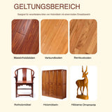 Natürliches Bienenwachs für Holzpflege – 2er-Set, Umweltfreundlich & Effektiv für Möbel und Oberflächen