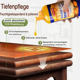 Natürliches Bienenwachs für Holzpflege – 2er-Set, Umweltfreundlich & Effektiv für Möbel und Oberflächen
