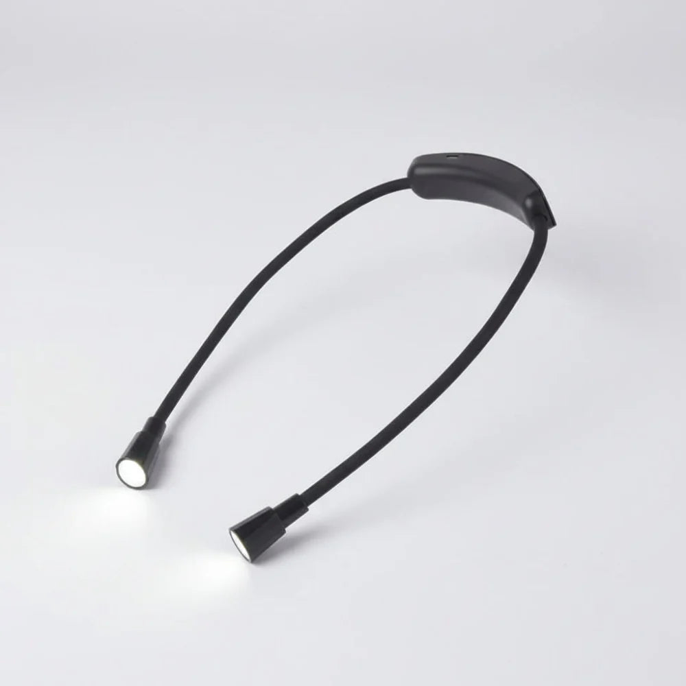 Neck Light LED Reading Lamp Rechargeable Hands Free Design