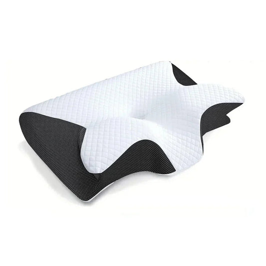 Contour Neck Pillow – Memory Foam Sleep Support for Side, Back & Stomach