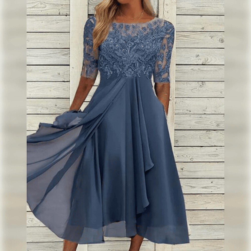 Lila Stylish and Comfortable Dress