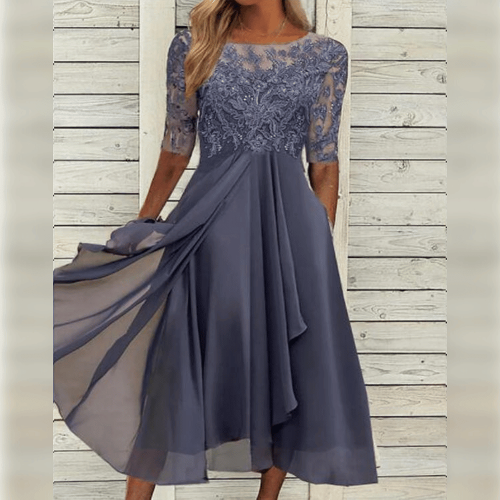Lila Stylish and Comfortable Dress