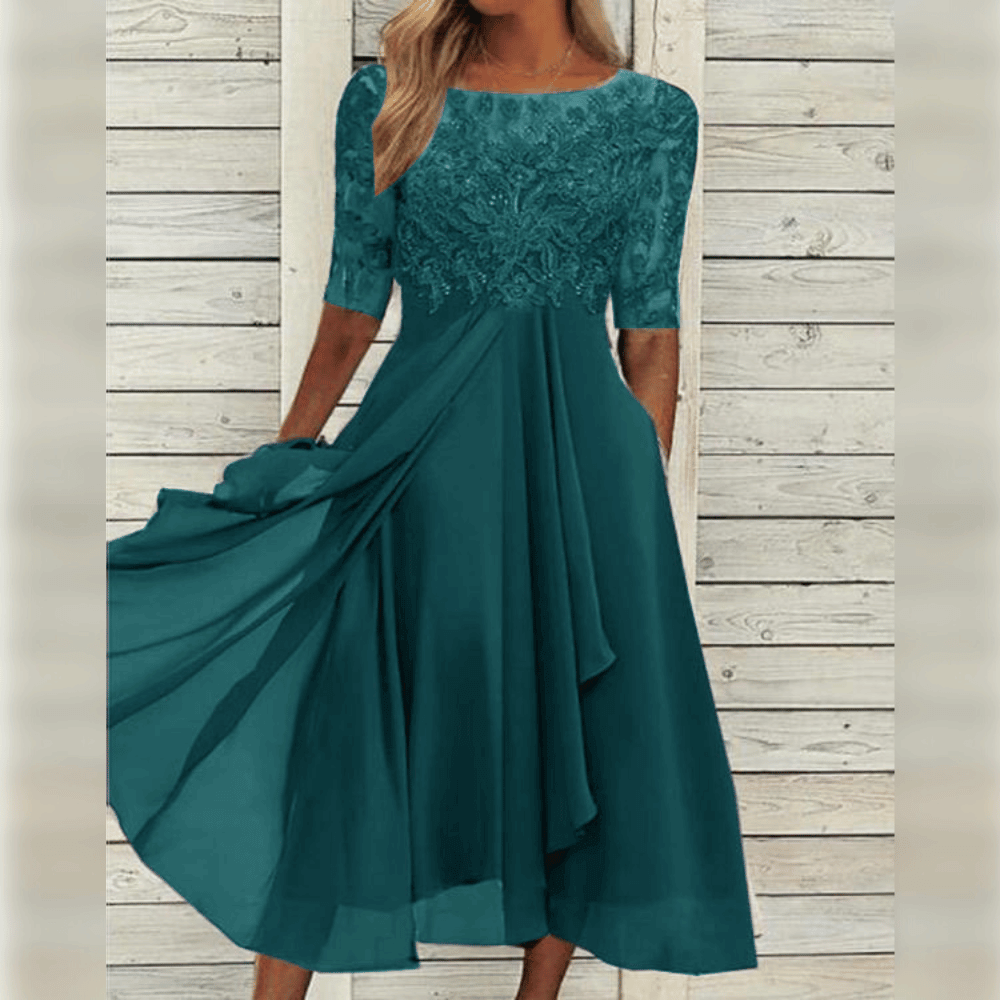 Olivia dress in Turquoise