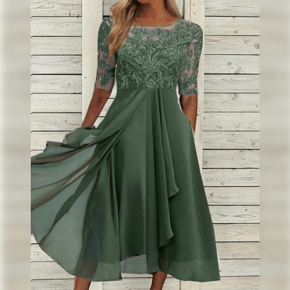 Olivia dress in Green
