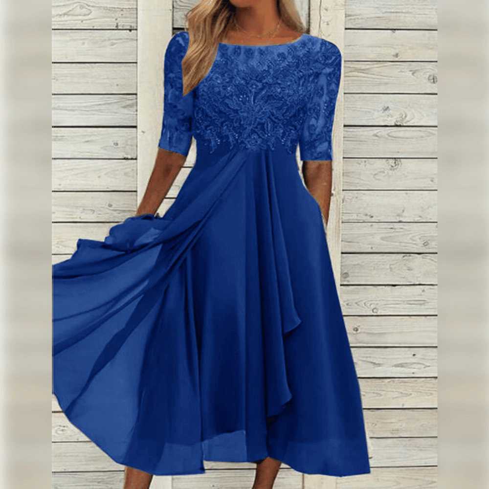 Lila Stylish and Comfortable Dress