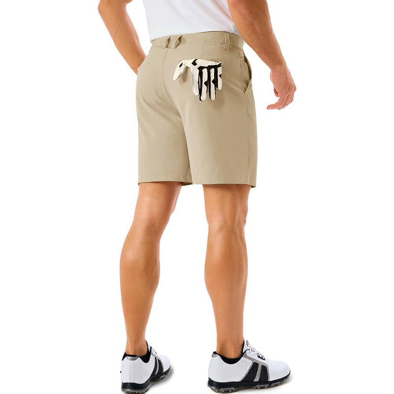 【New In】Men's Lightweight Stretch Quick Dry Golf Shorts with 6 Pockets 3