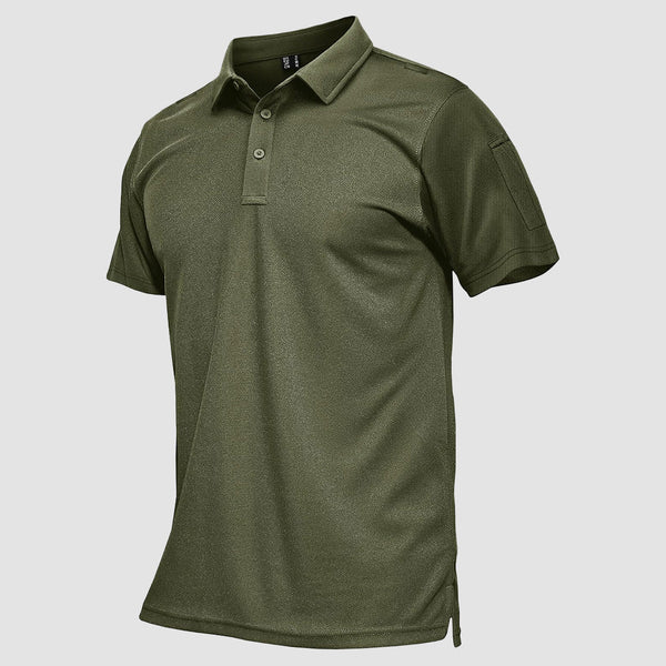 【New In】Men's Tactical Polo Shirt – UPF 50+ Quick Dry Performance