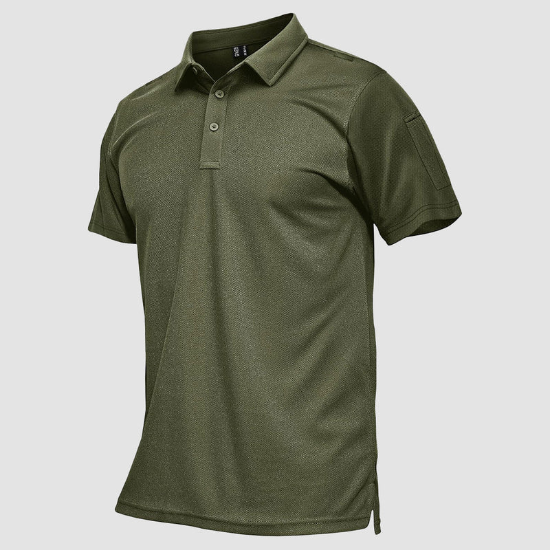 【New In】Men's Tactical Polo Shirt – UPF 50+ Quick Dry Performance