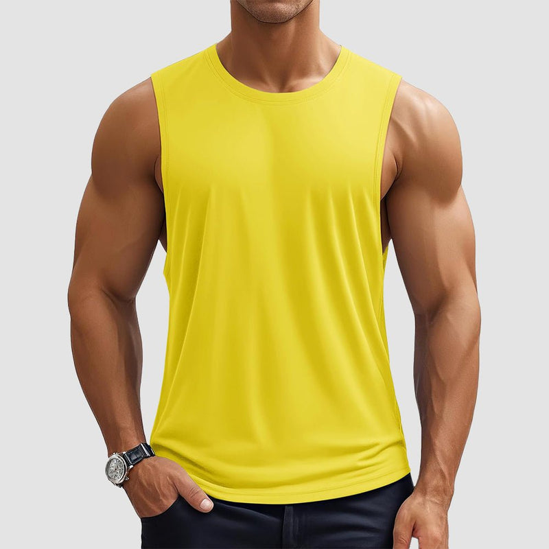【New In】Men's Workout Tank – Quick-Dry Sleeveless Gym Shirt 11