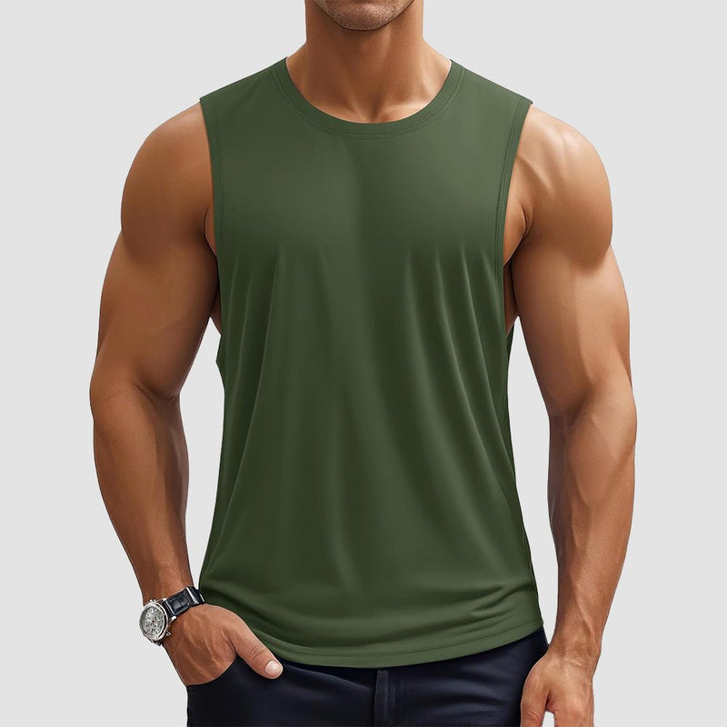 【New In】Men's Workout Tank – Quick-Dry Sleeveless Gym Shirt 12