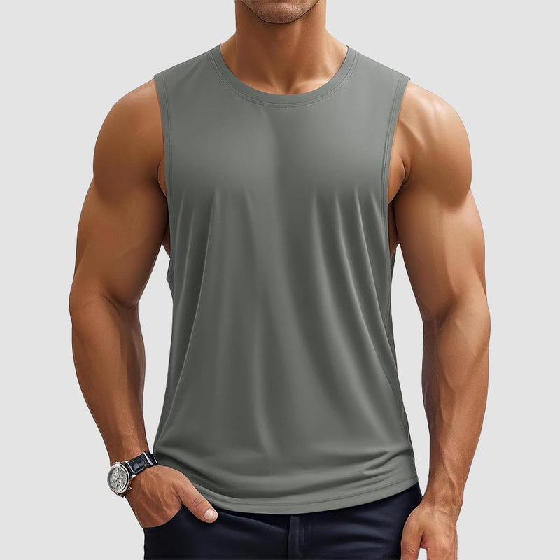 【New In】Men's Workout Tank – Quick-Dry Sleeveless Gym Shirt 4