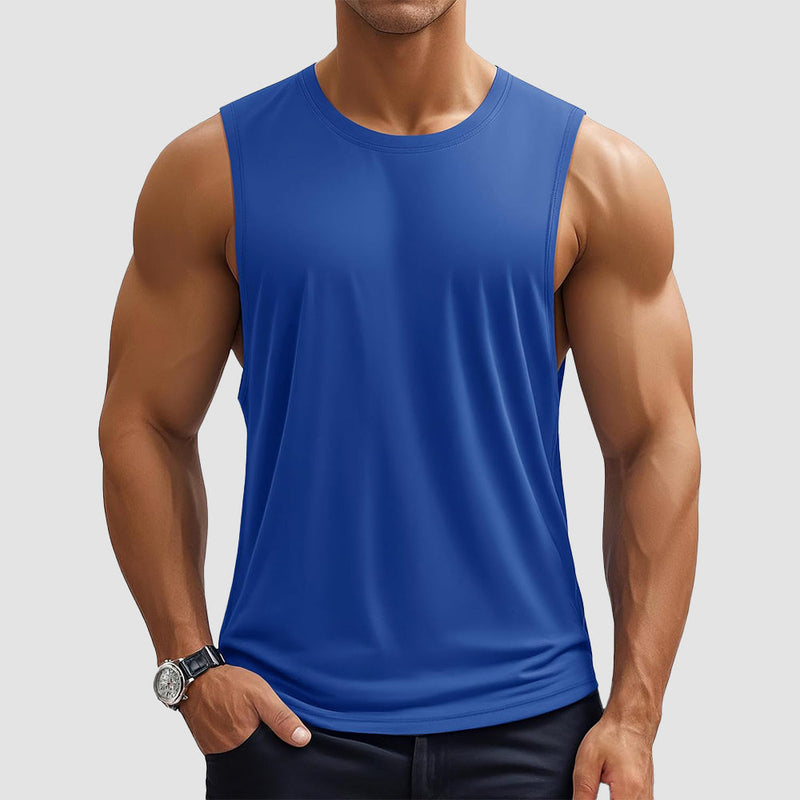【New In】Men's Workout Tank – Quick-Dry Sleeveless Gym Shirt 6