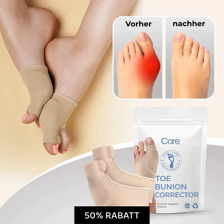 Silicone Toe Separators – Bunion Corrector, Soft & Reusable, Unisex (1 Pair)