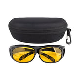 Night Driving Glasses Anti Glare Yellow Lens Protective Eyewear