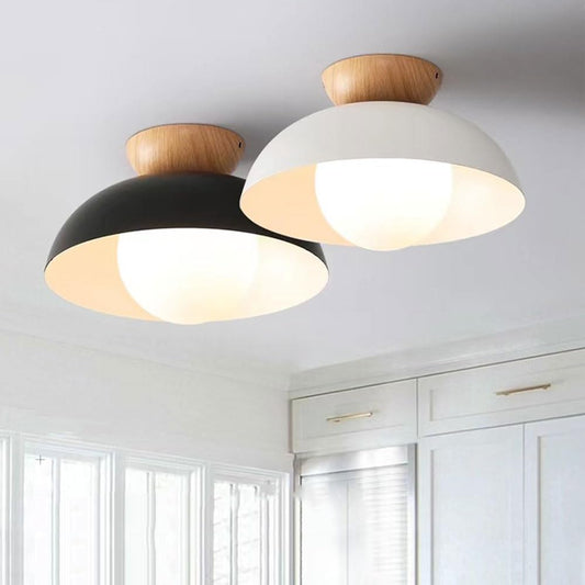 Ceiling Light – Nordic Dome Design, Minimalist Style &amp; G9 Bulb Compatible