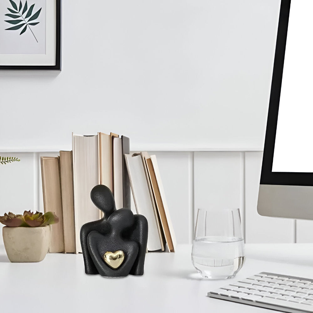 Enhanced Product Title: "Minimalistische Paarfigur – Elegante Skulptur für moderne Wohnräume | Perfekte Geschenkidee für Paare" 

This title includes relevant keywords and phrases that can help improve visibility and appeal to potential buyers.
