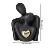 Enhanced Product Title: "Minimalistische Paarfigur – Elegante Skulptur für moderne Wohnräume | Perfekte Geschenkidee für Paare" 

This title includes relevant keywords and phrases that can help improve visibility and appeal to potential buyers.
