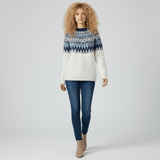 Women's Nordic-Inspired Winter Knit Pullover