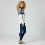Women's Nordic-Inspired Winter Knit Pullover