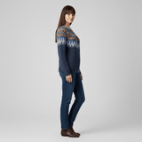 Women's Nordic-Inspired Winter Knit Pullover