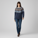 Women's Nordic-Inspired Winter Knit Pullover