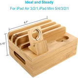 Kalsten | Tekavo Bamboo Charging Station – 5-Port USB Organiser FCa