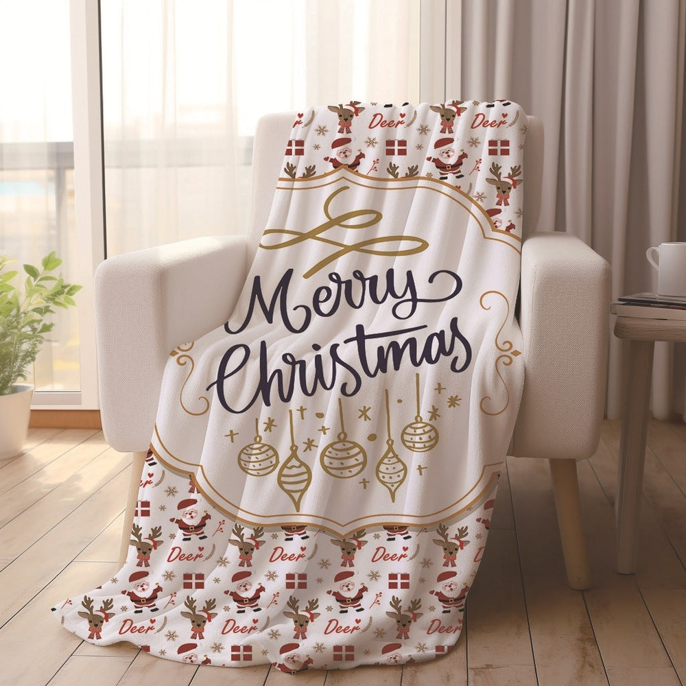 Cozy Christmas Blanket – Soft Festive Throw, 3 Designs