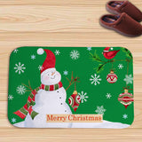 Christmas Decorative Bath Mat – Festive Non-Slip Bathroom Rug