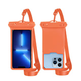 Waterproof Phone Case – Clear Touch Front, Adjustable Lanyard & Universal Fit