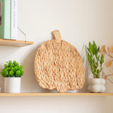Decorative Woven Halloween Pumpkin Wall Art